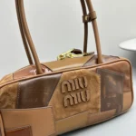 Miu Miu Leather Patchwork Beau Bag