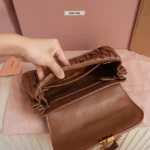 Miu Miu Matelassé Nappa Leather Shoulder Bag