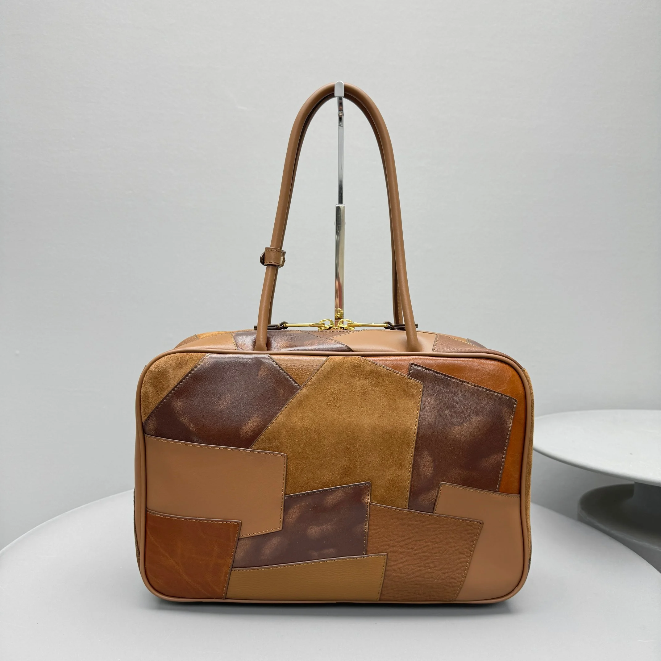 Miu Miu Leather Patchwork Beau Bag