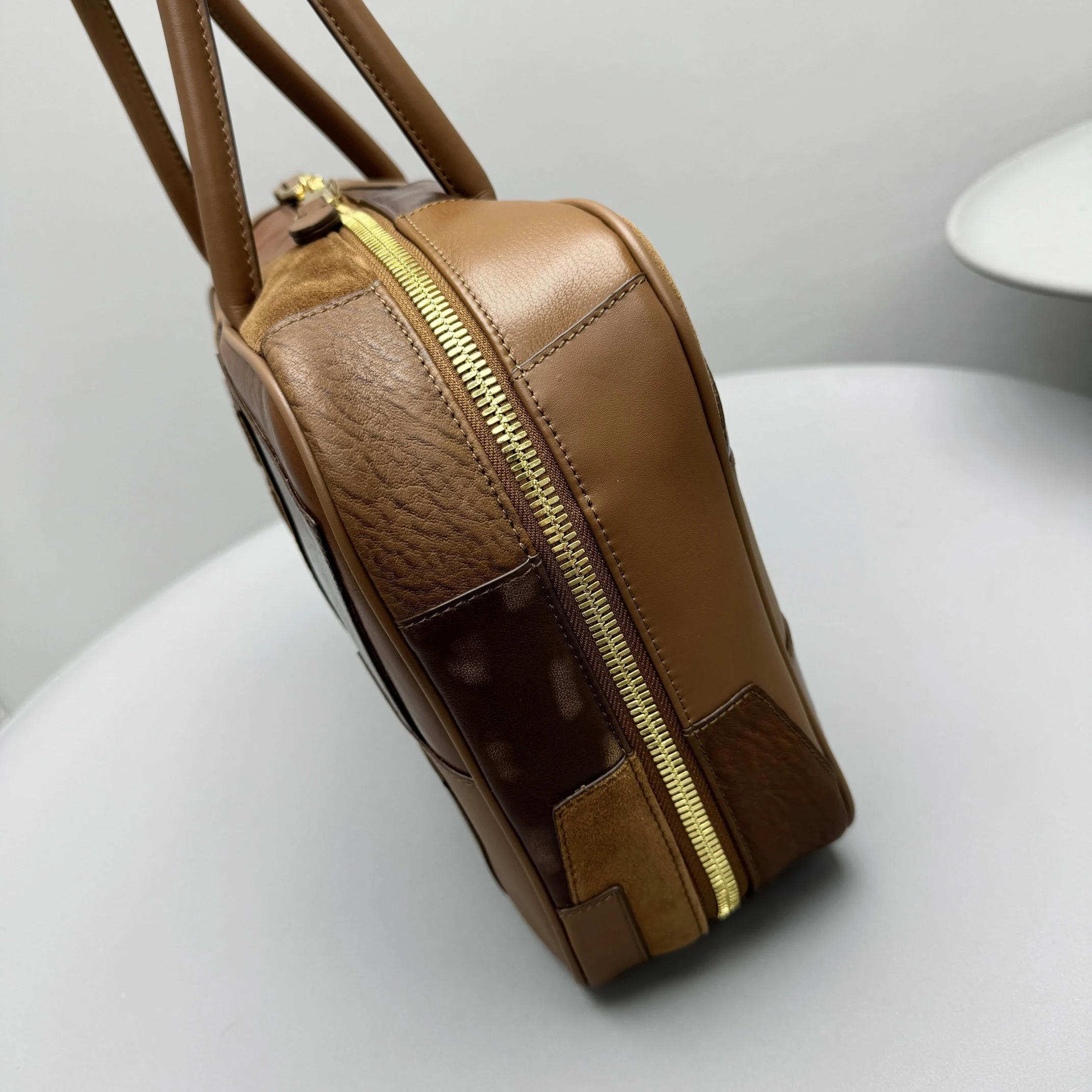 Miu Miu Leather Patchwork Beau Bag