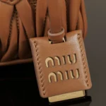 Miu Miu Arcadie Matelassé Nappa Leather Bag