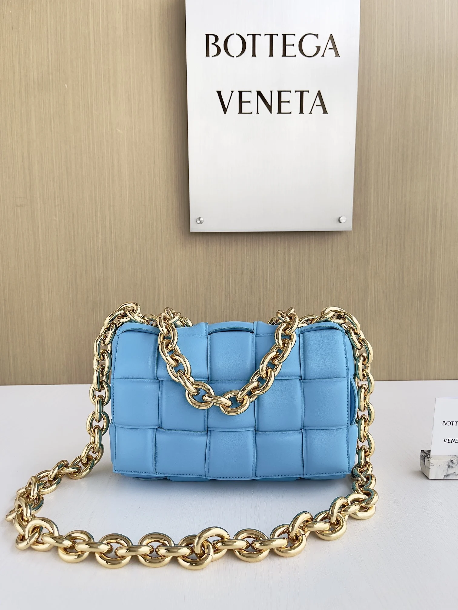 Bottega Veneta Chain Cassette Shoulder Bag