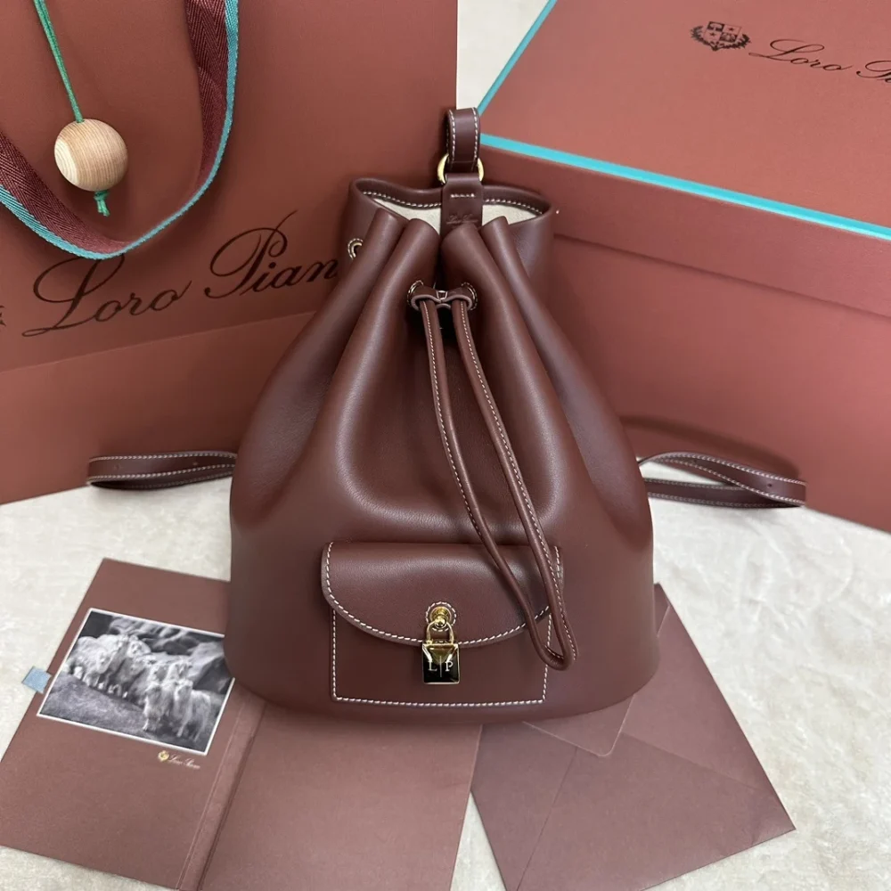Loro Piana Extra Drawstring Backpack